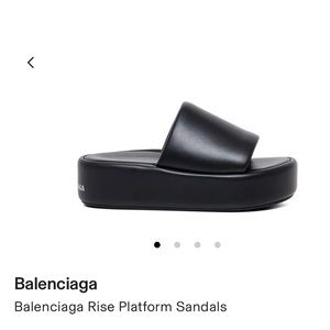 Balenciaga Rise Paltform Sandal